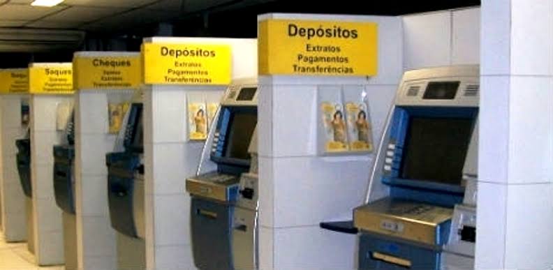 Caixa eletrônico Banco do Brasil ATM