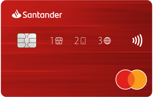 Cartão de crédito Santander 1|2|3