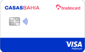 Cartão de crédito Casas Bahia Visa Platinum